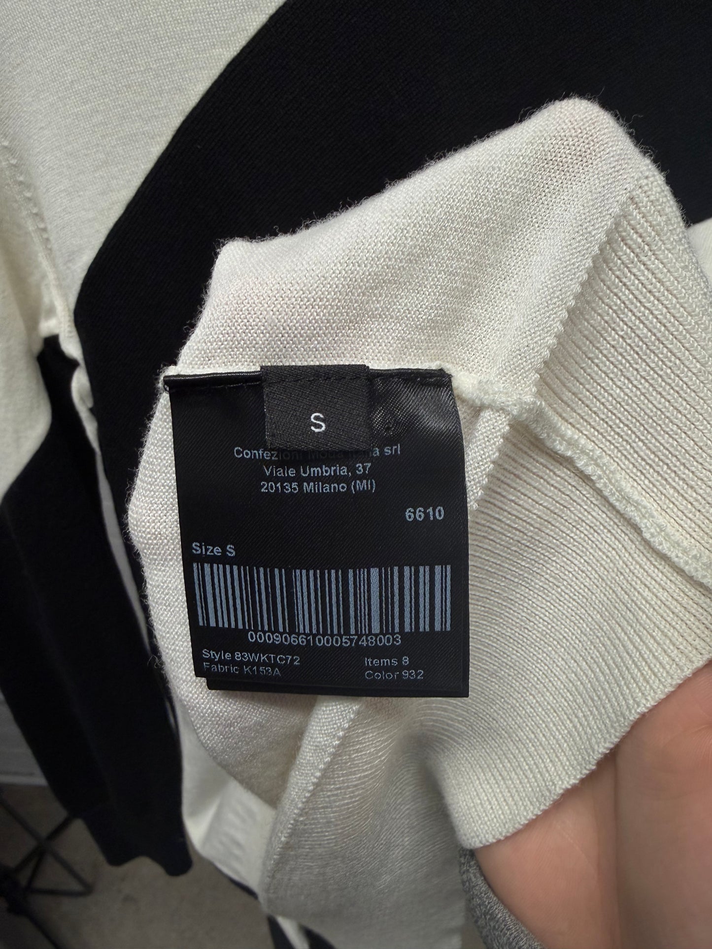 CK205W39NYC by Raf Simons Striped Wool Sweater