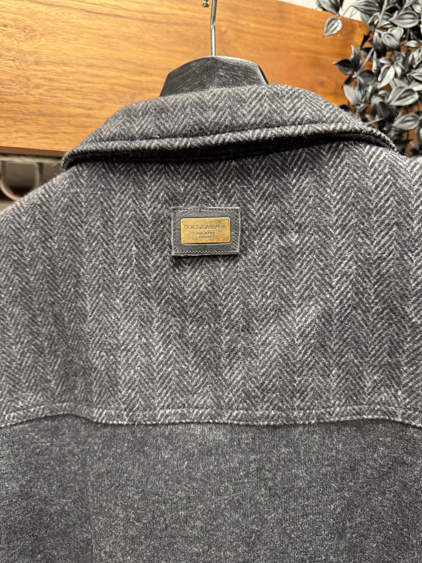 2000s Dolce & Gabbana Wool/Down Fill Hybrid ‘Hunting’ Jacket