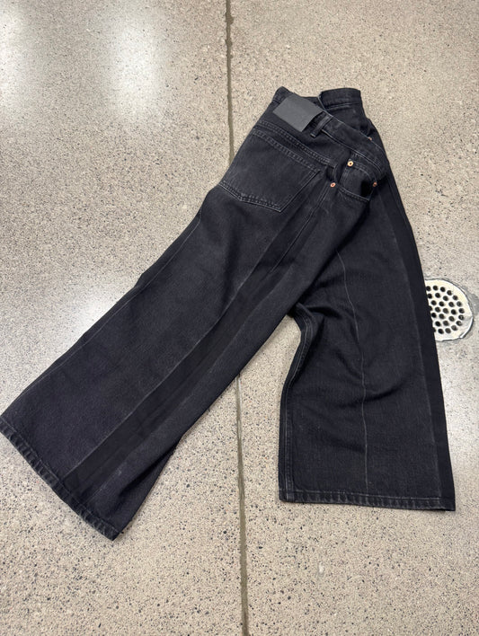 2016 Balenciaga 3/4 Length Wide Leg Denim