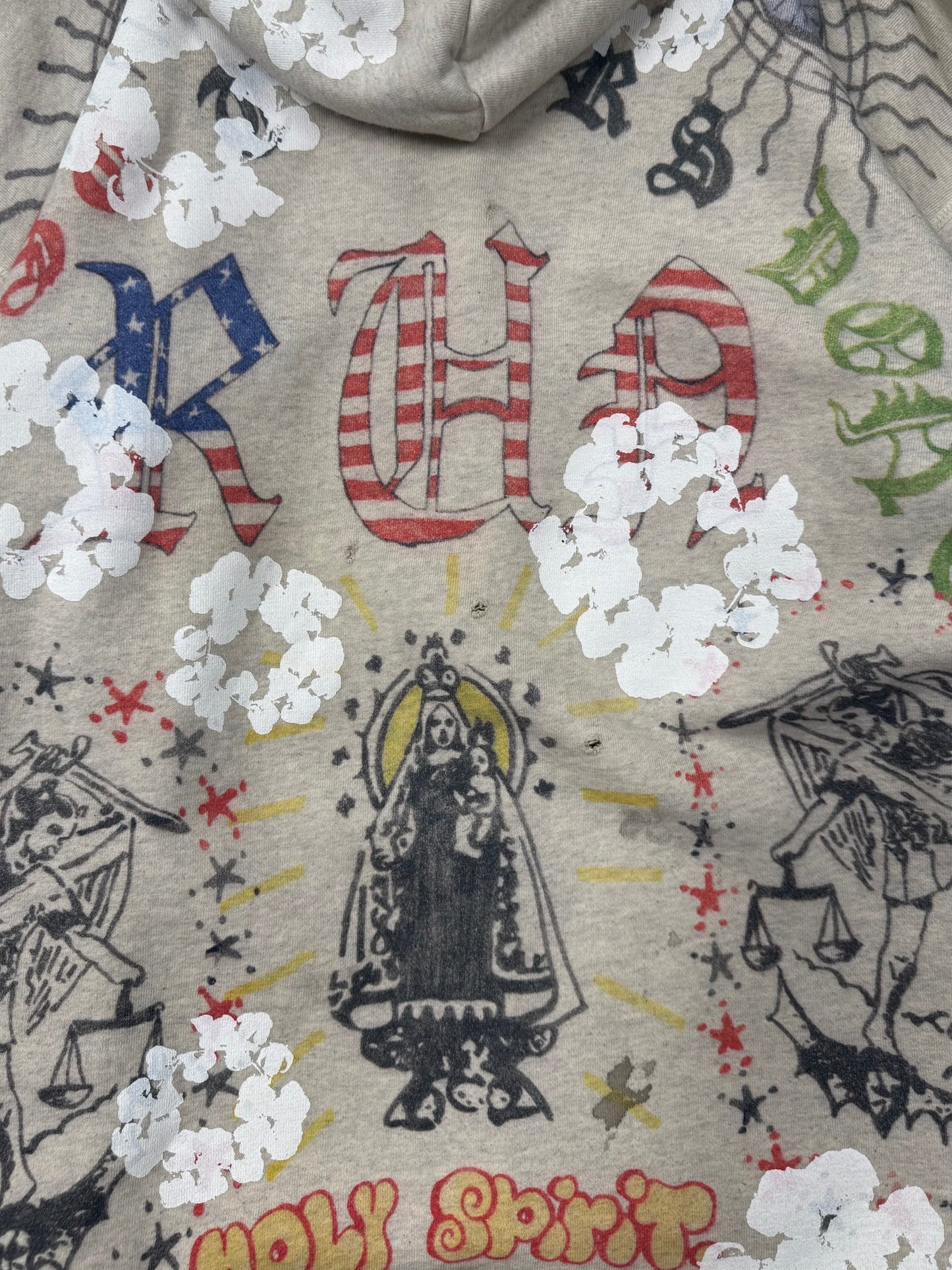Saint Michael x Denim Tears ‘Dr. Woo’ Tattoo Graphic Hoodie