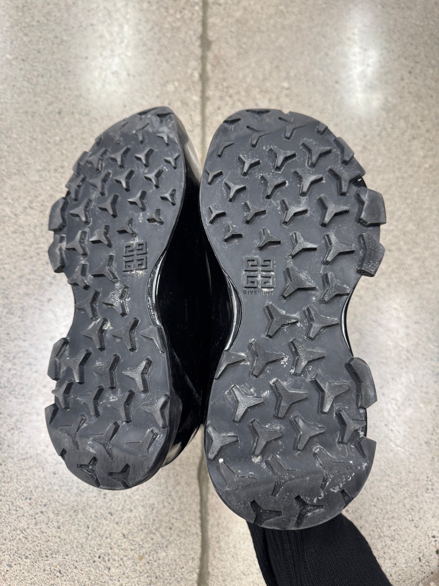 Givenchy ‘Monumental’ Mallow Molded Black Sneakers