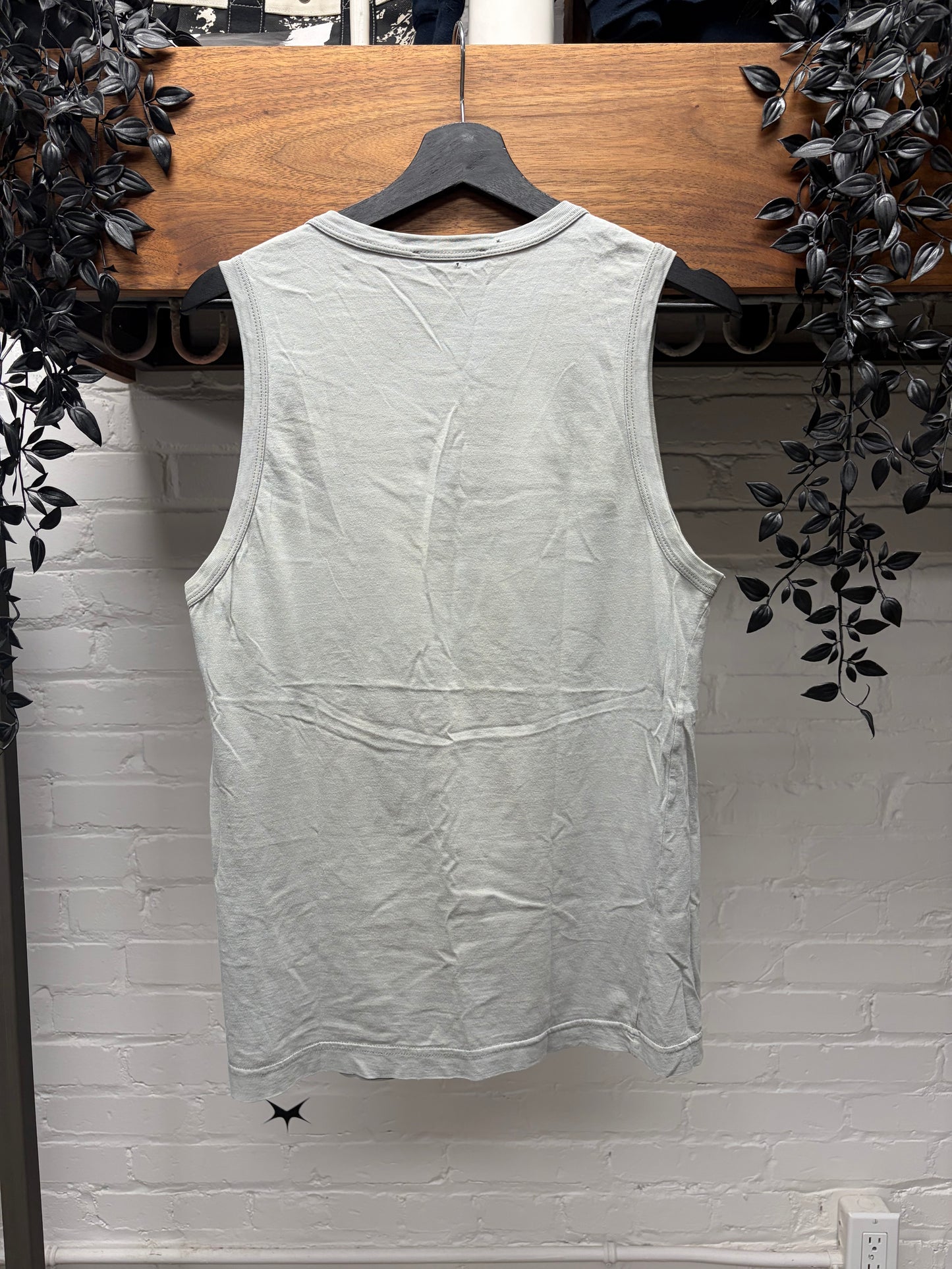Vintage 2005 Dolce & Gabanna ‘Sunset Beach’ Grey Cotton Tank Top