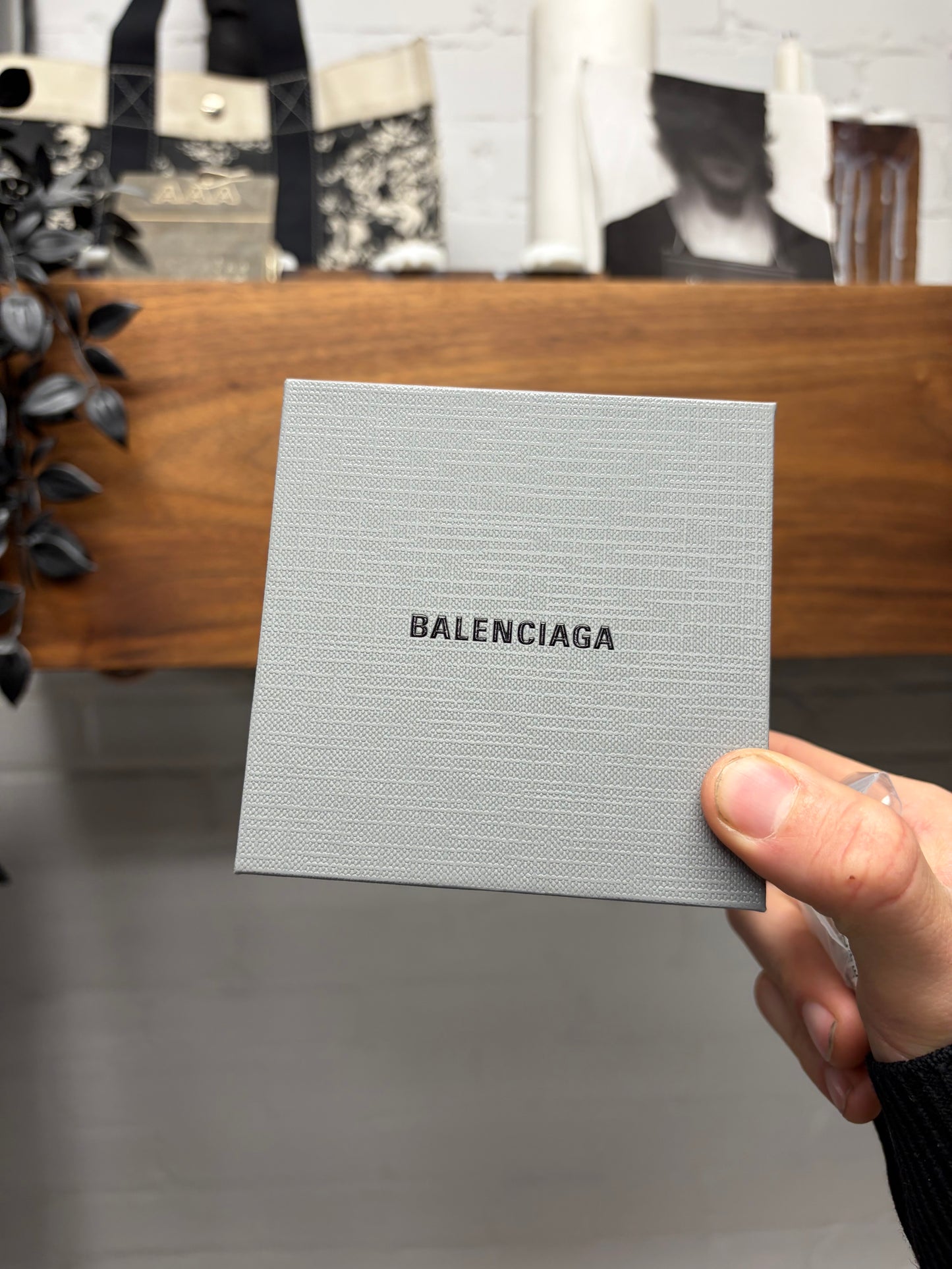 Balenciaga ‘Cagole’ Silver Stud Earring Set