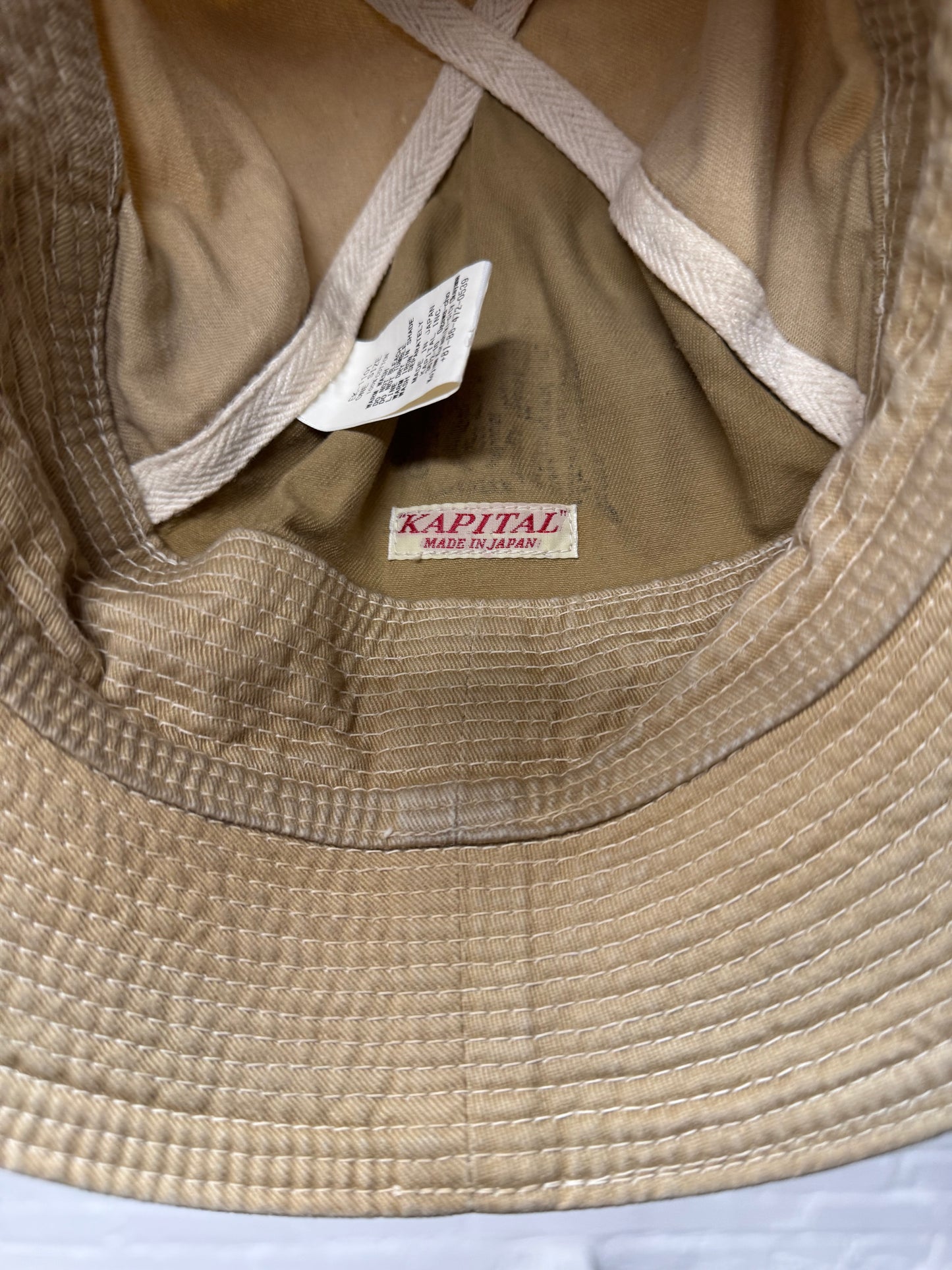 Kapital ‘Old Man & The Sea’ Denim Bucket Hat