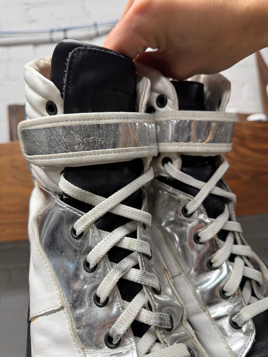 SS2007 Raf Simons ‘Astronaut’ White/Silver Cargo Sneakers