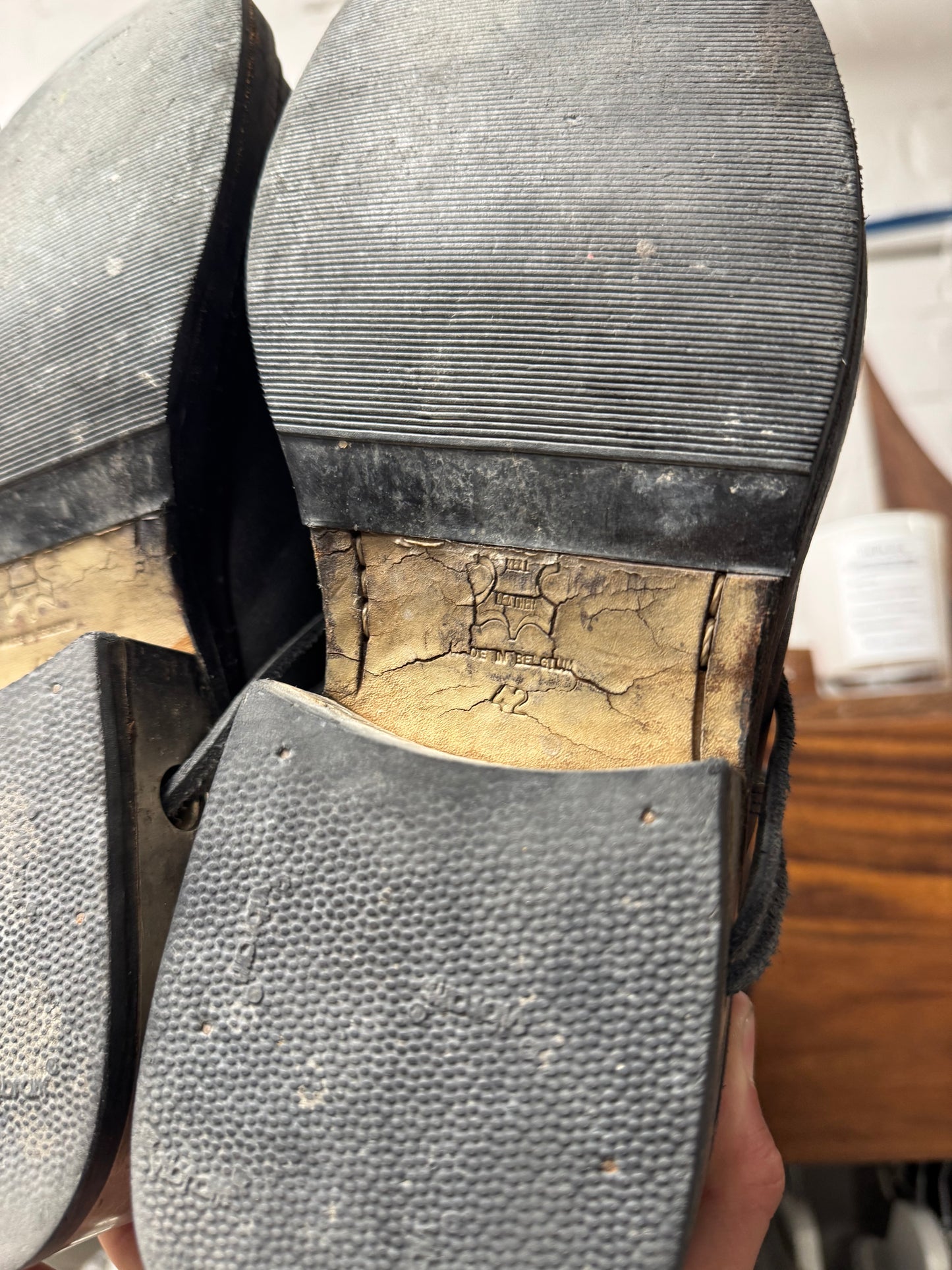 AW1996 ‘Dirk Bikkembergs ‘Metal Heel’ Wraparound Lace Leather Boots