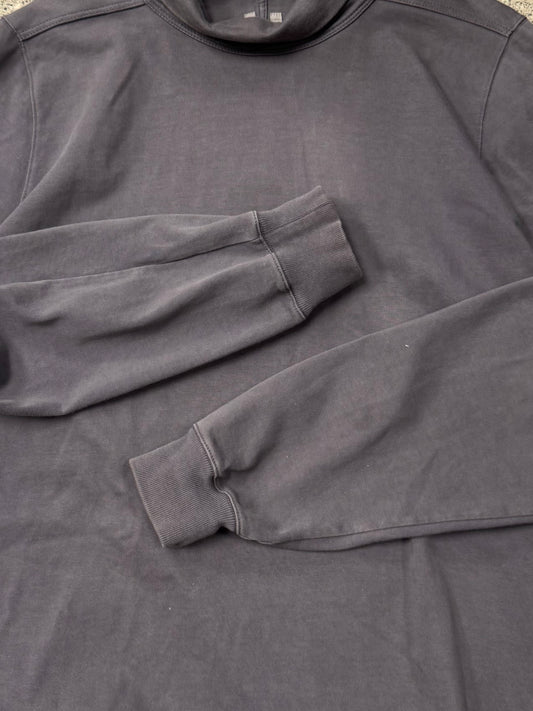 AW2017 Rick Owens ‘Plum’ Purple Mock Neck Sweater