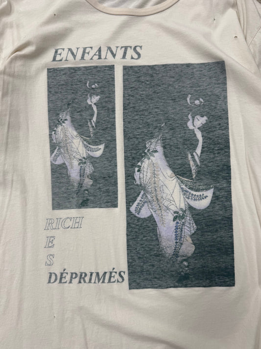 SS2021 Enfants Riche Deprimes ‘Geisha’ Reversible Distressed Tee