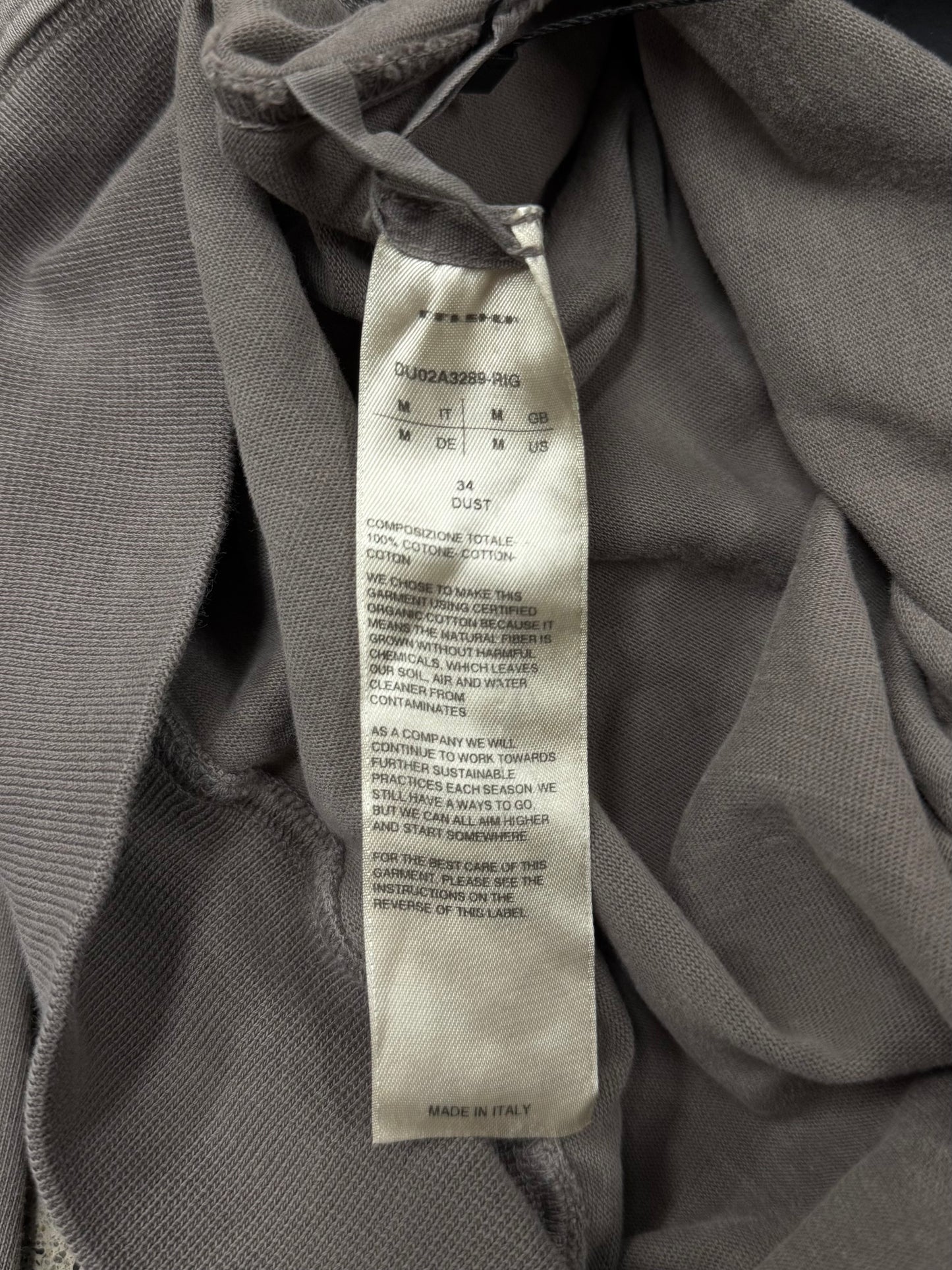 Rick Owens DRKDHDW ‘Dust’ Pullover Hoodie