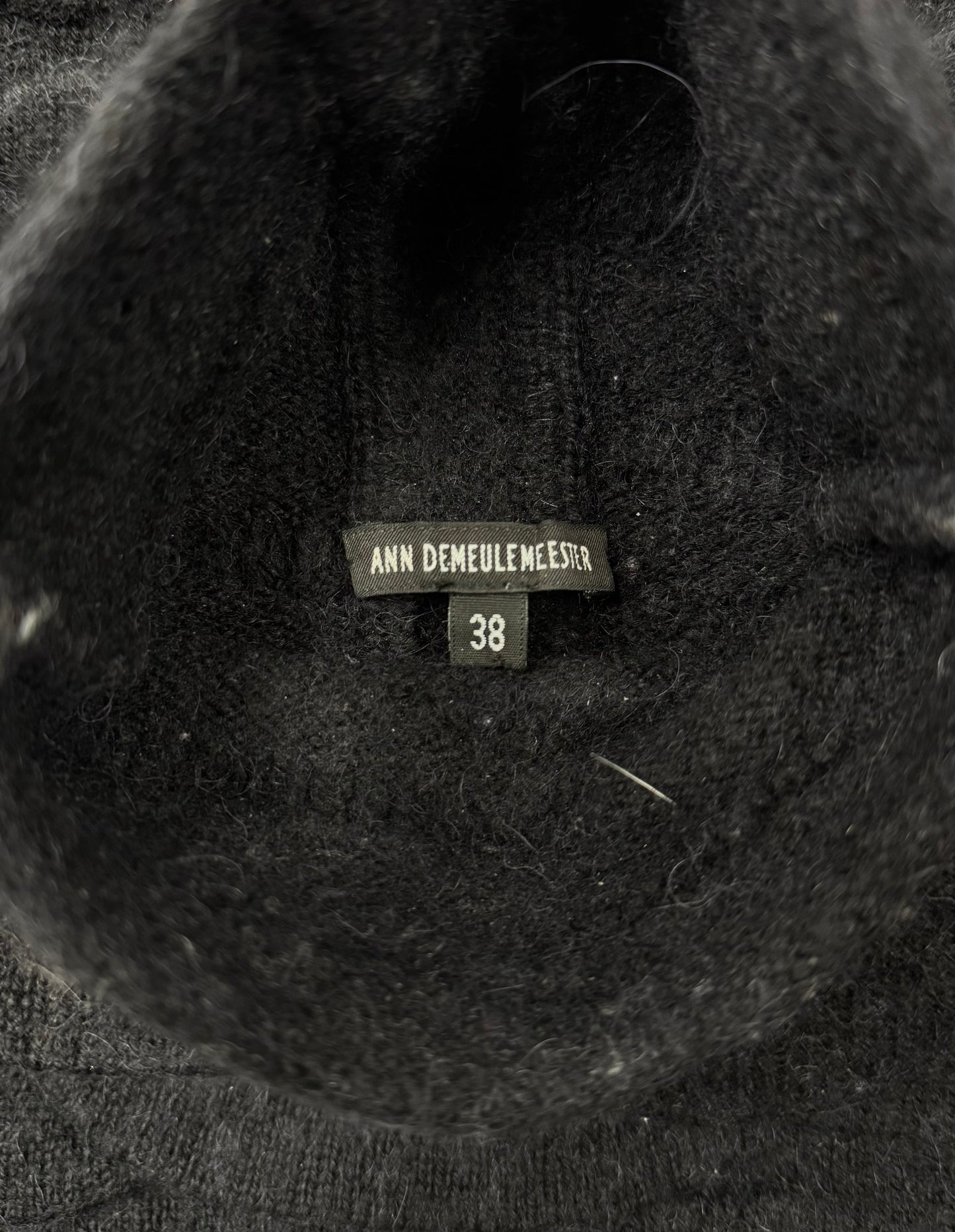 Ann Demeulemeester ‘Fish Scale’ Alpaca Wool Sweater