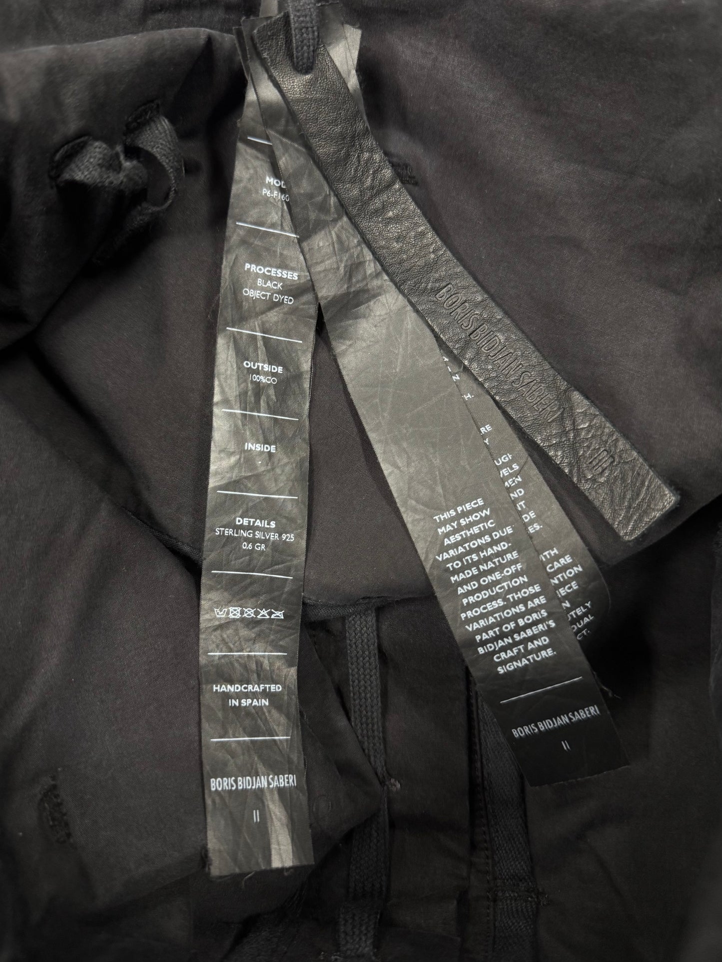 11 by Boris Bidjan Saberi ‘Judo’ Object Dyed Cargo Pants