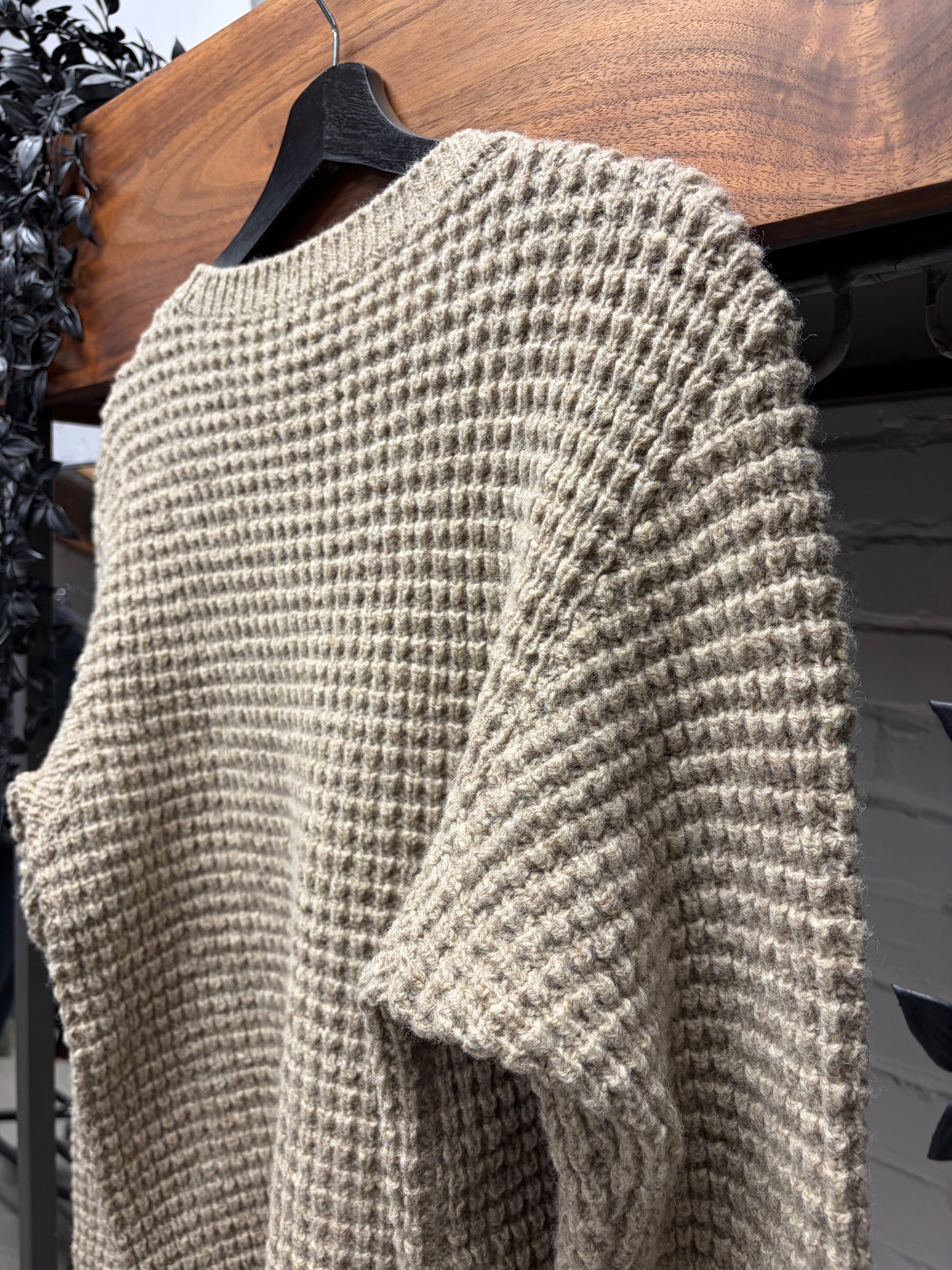 Kapital Heavgweight Cream ‘Fisherman’s’ Knit Sweater