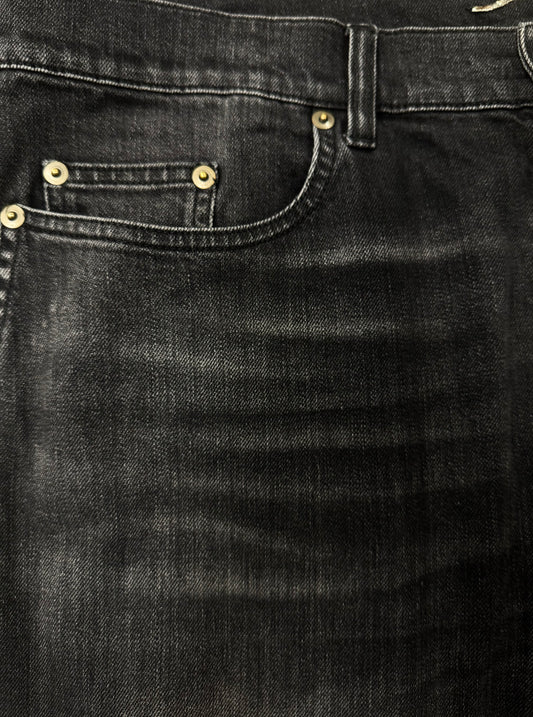 2017 Saint Laurent ‘D02’ Black Skinny Jeans
