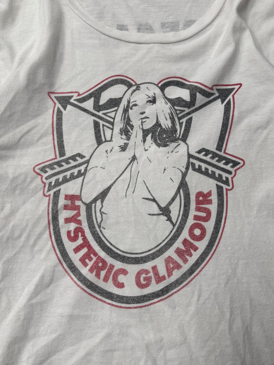 Hysteric Glamour ‘Showgirl’ Prayers Graphic T-Shirt