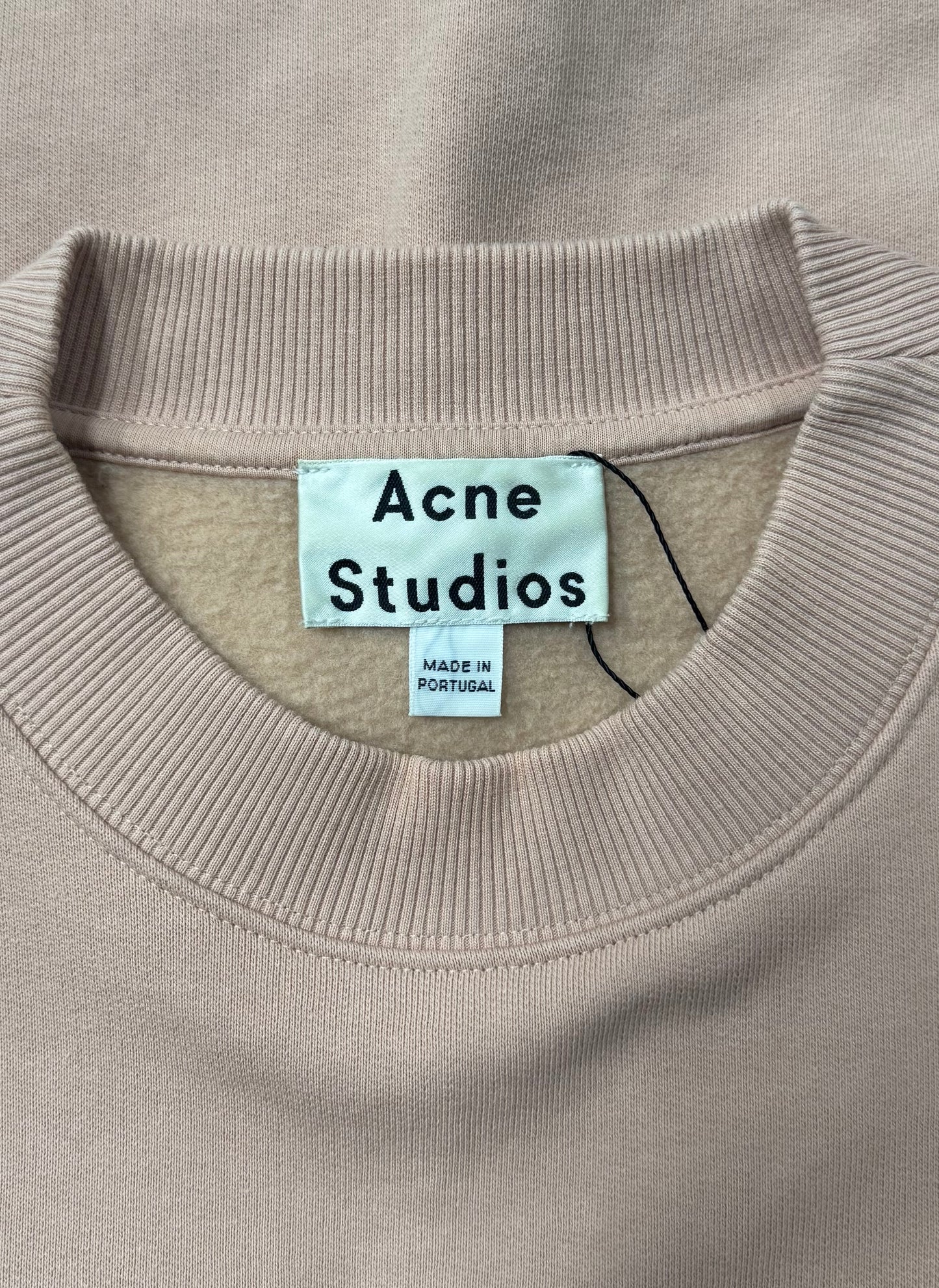 AW2014 Acne Studios Cropped Pink Sweatshirt