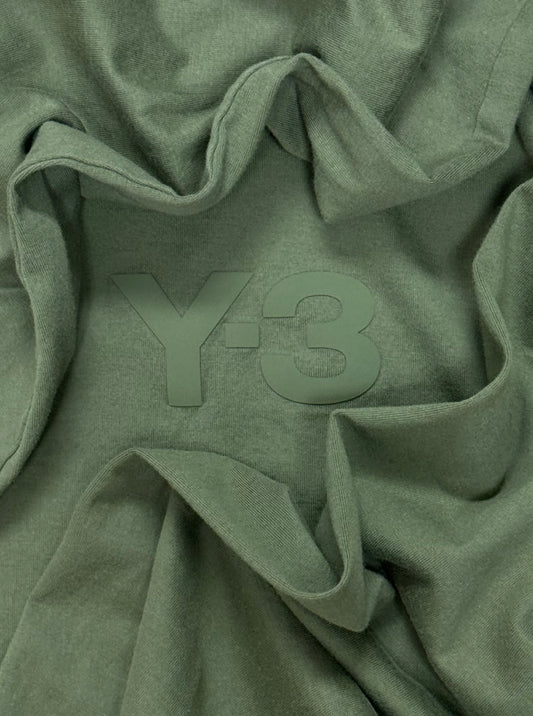 Y-3 Yohji Yamamoto ‘Chest Logo’ Forest Green Long Sleeve