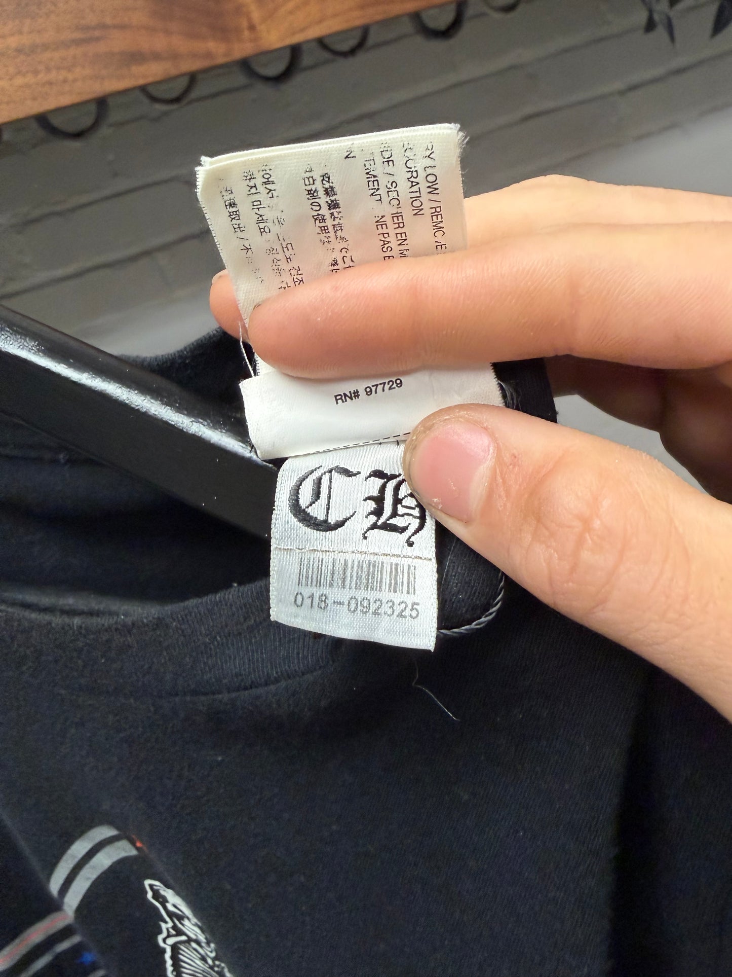 Chrome Hearts ‘Jarvis Skull’ Black Graphic T-Shirt