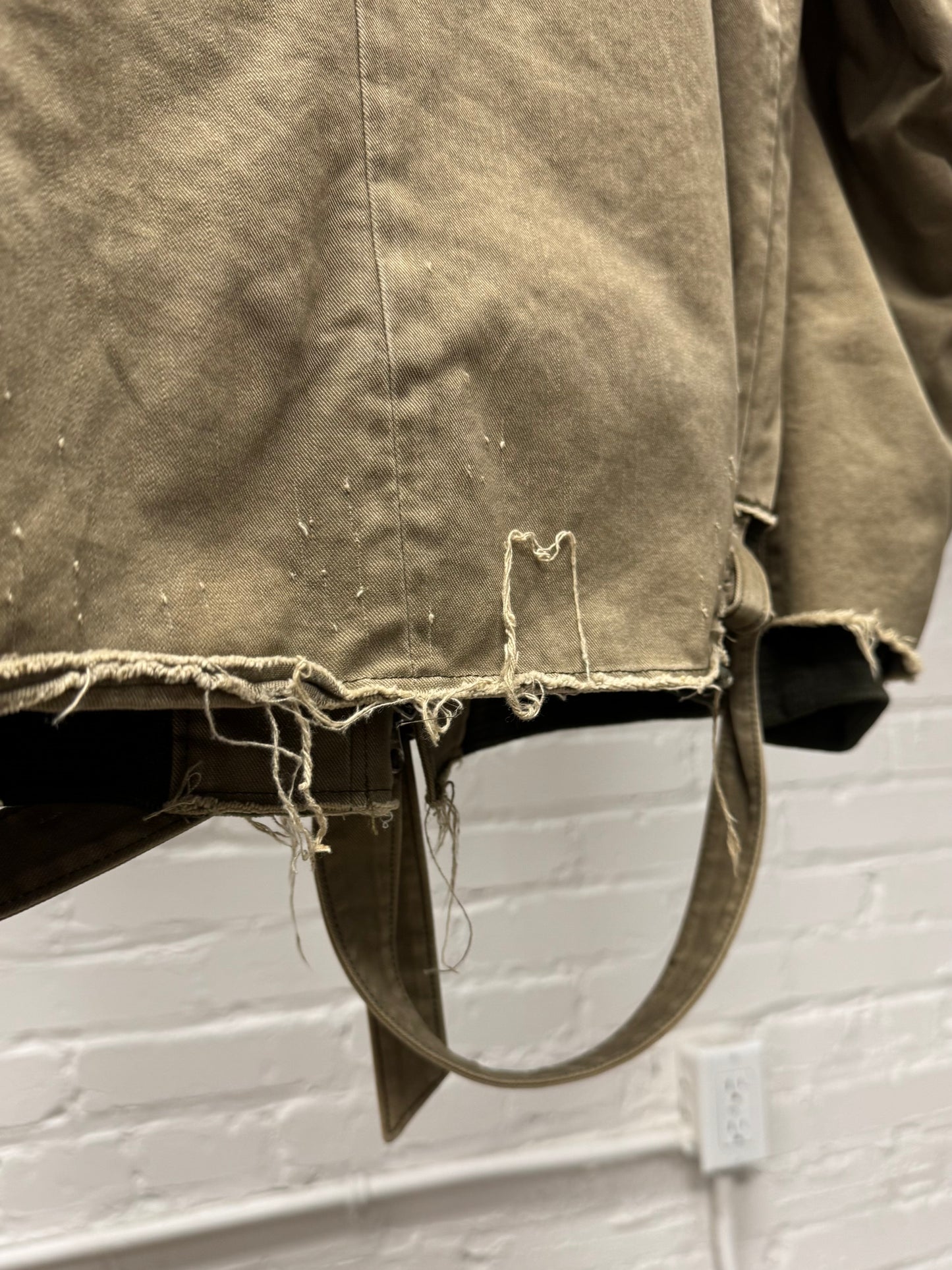 AW2005 Undercover ‘Arts & Crafts’ Shearling Lined Bomber Jacket