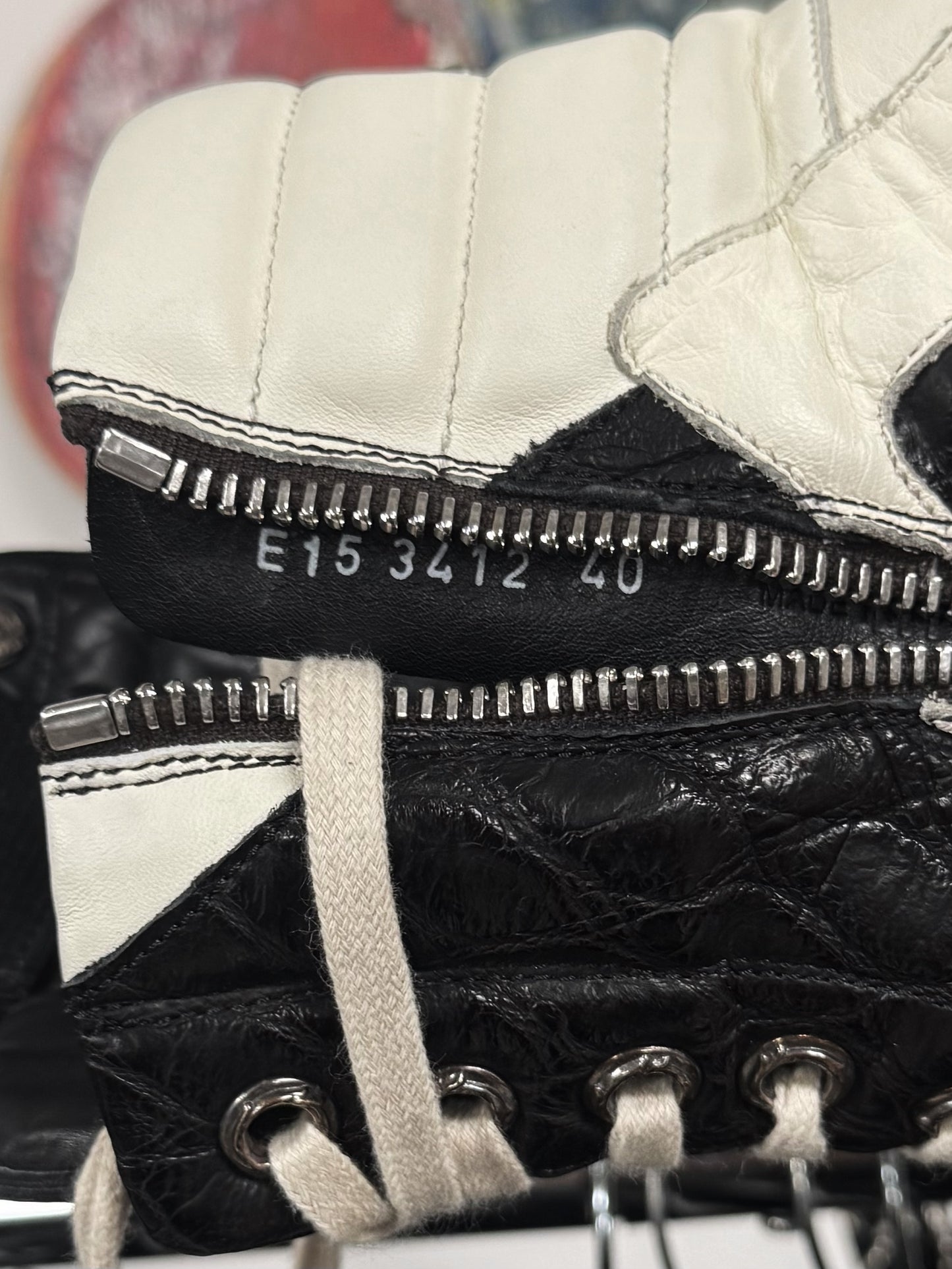 Chrome Hearts x Rick Owens Genuine Crocodile Leather Geobaskets