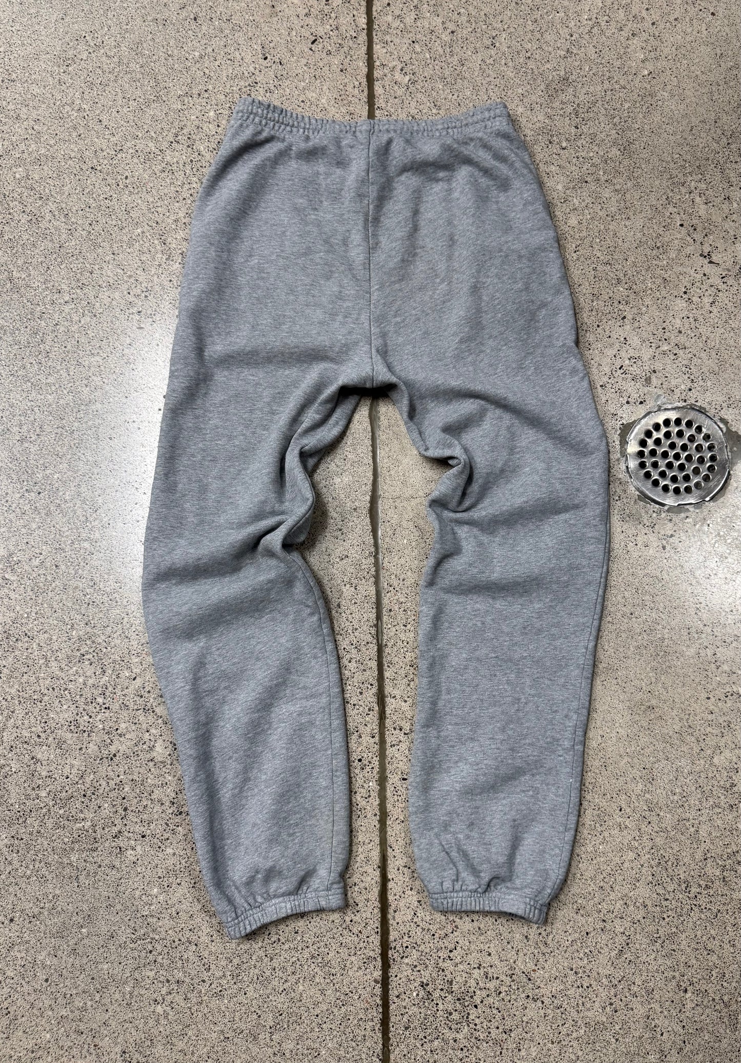 2017 Balenciaga ‘Campaign Logo’ Grey Cotton Sweatpants