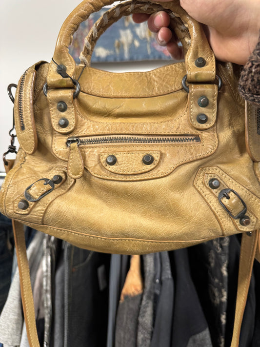 Balenciaga ‘Twiggy’ Crossbody Leather Bag