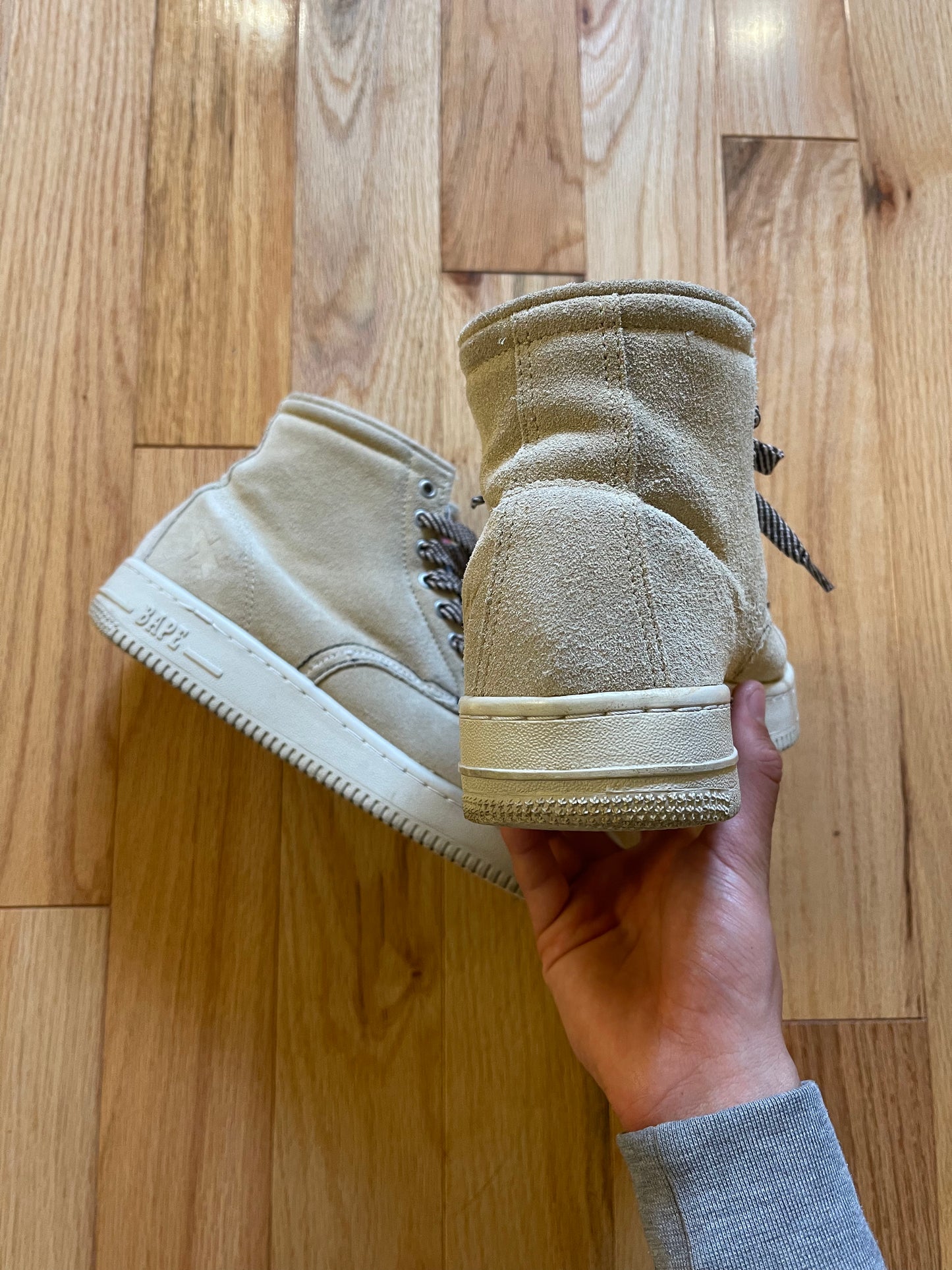 Early 2000s Bape Mountain Gear Suede Sneaker/Boot Hybrid
