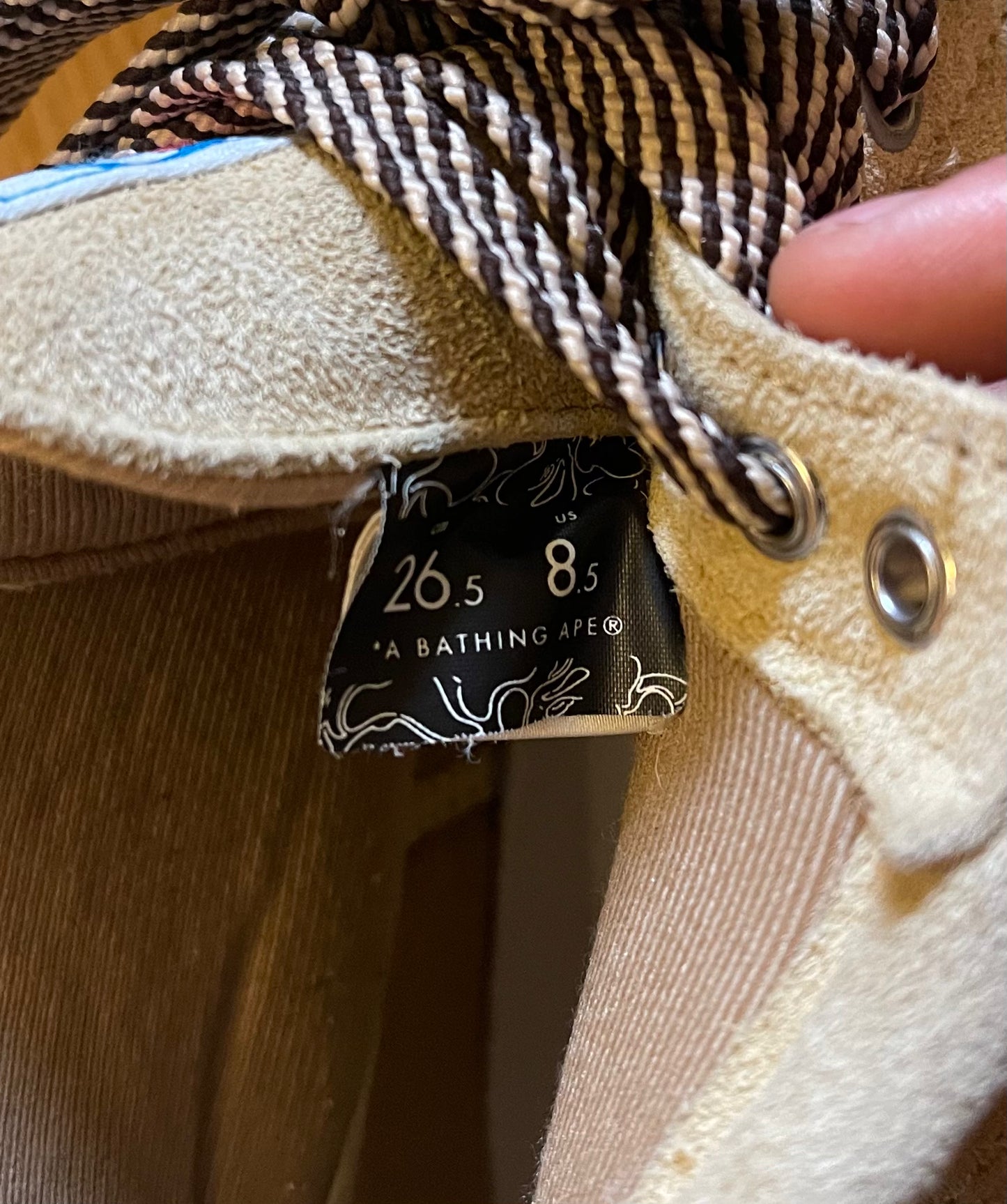 Early 2000s Bape Mountain Gear Suede Sneaker/Boot Hybrid