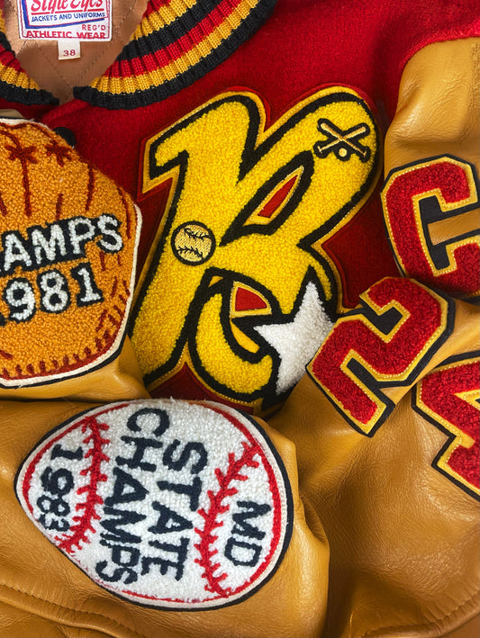 Style Eyes Baltimore All Stars Baseball Varsity Jacket
