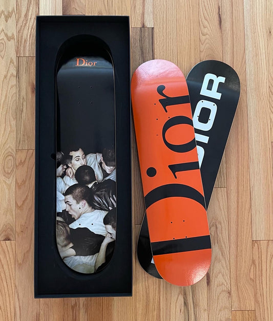 AW2017 Dior x Dan Witz Complete Set of 3 Skate Decks