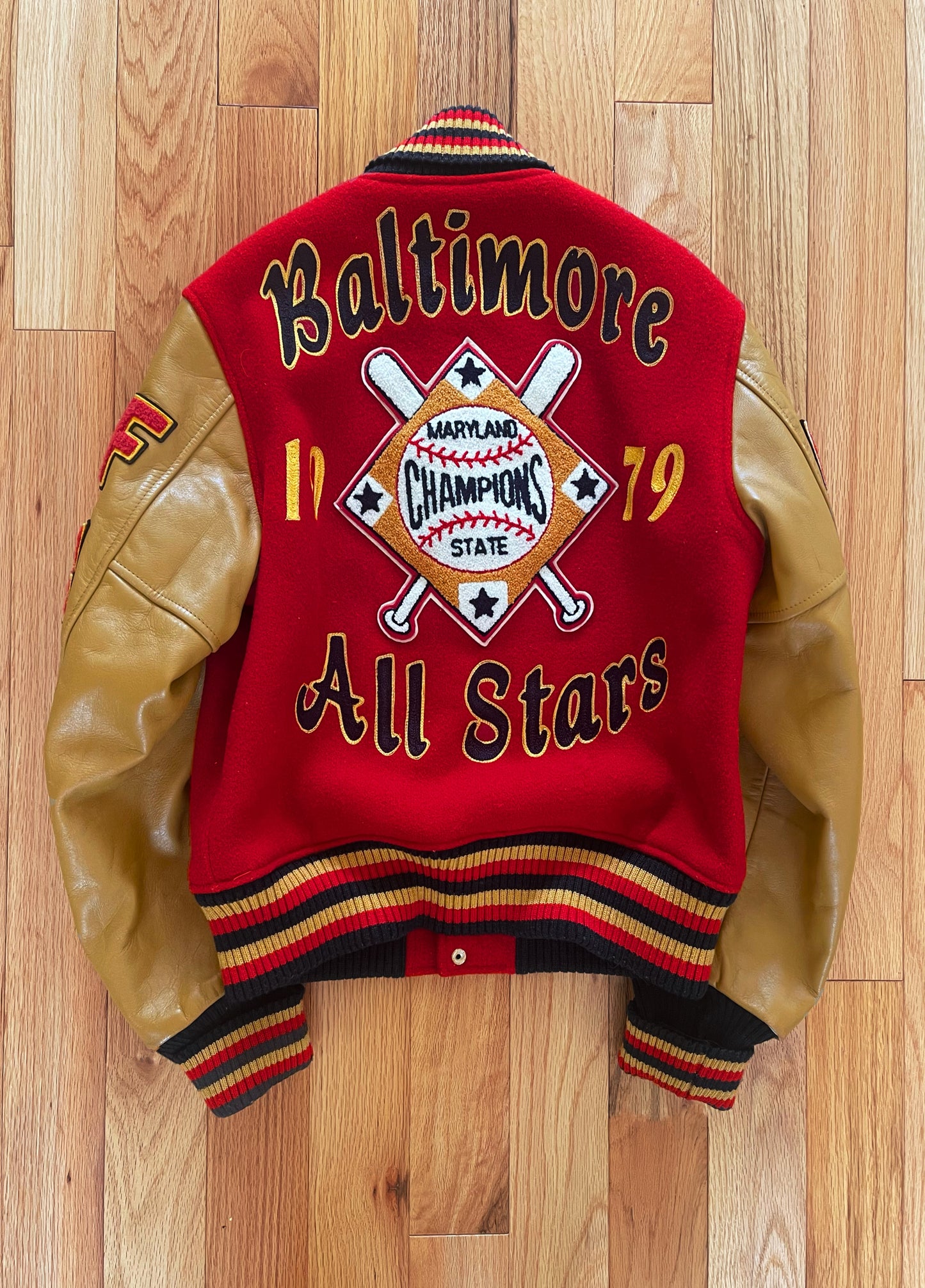 Style Eyes Baltimore All Stars Baseball Varsity Jacket