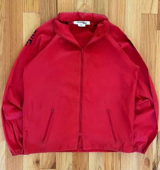 SS2002 Junya Watanabe Poem Stow Hood Track Jacket