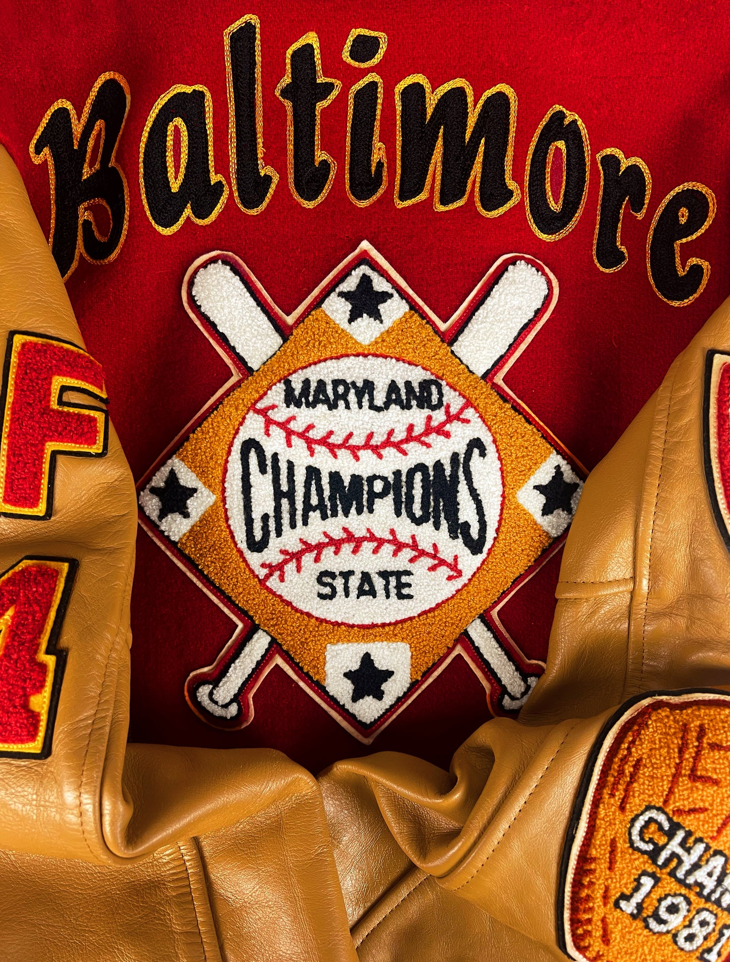 Style Eyes Baltimore All Stars Baseball Varsity Jacket