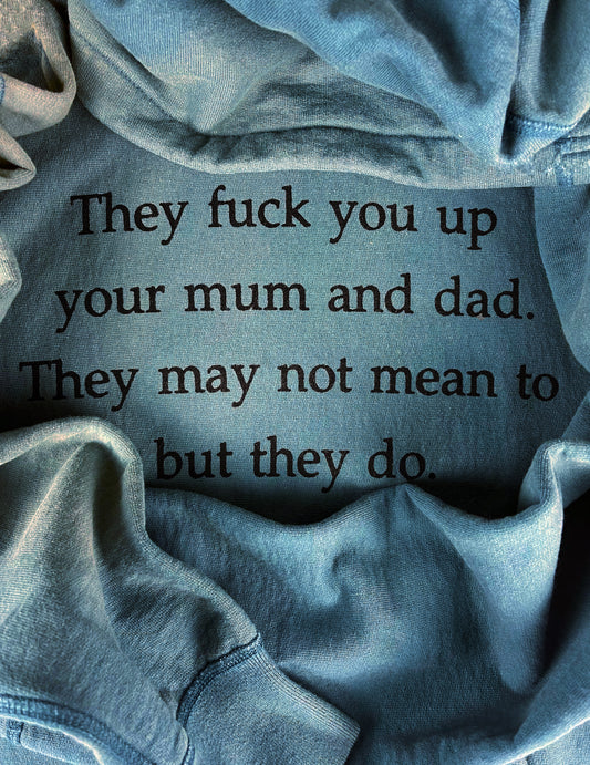 AW2016 Supreme ‘They Fuck You Up’ Pullover Hoodie