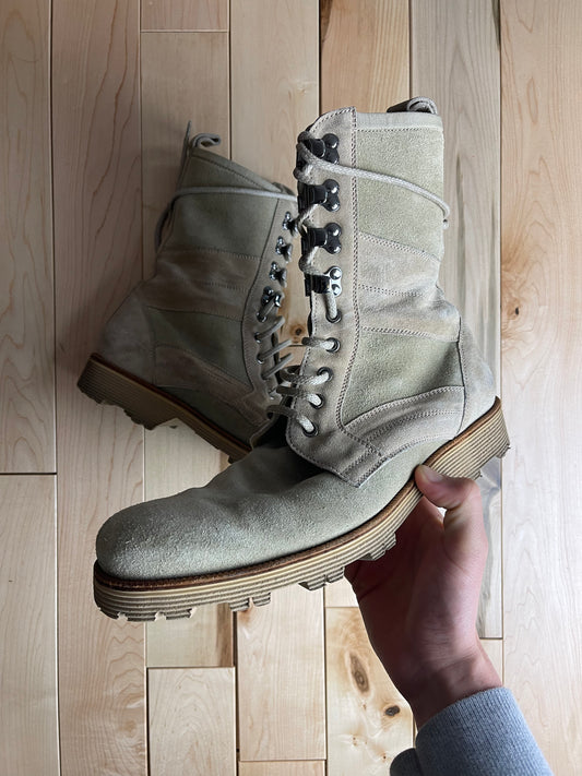 Early 2000’s Dolce & Gabbana Suede Combat Boots