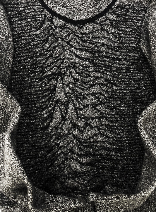 AW2009 Undercover Joy Division Unknown Pleasure Knit Sweater