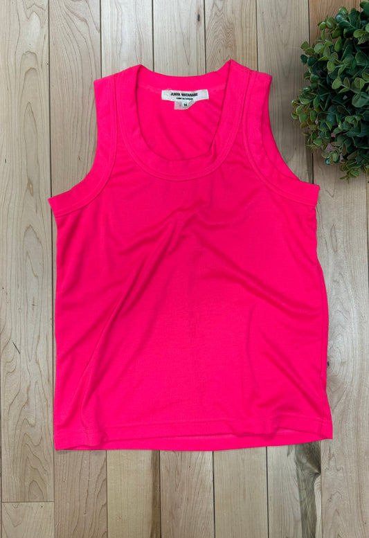 SS2019 Junya Watanabe Neon Pink Tank Top