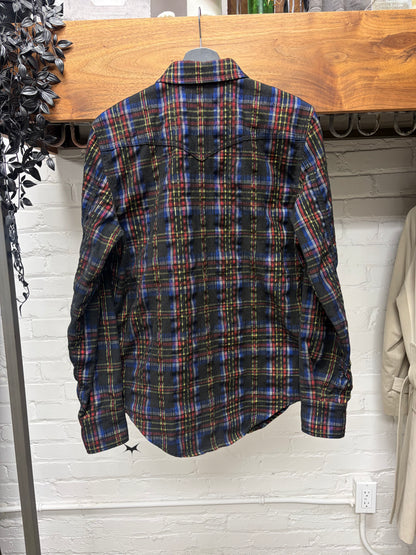 2021 Saint Laurent Corduroy ‘Pearl Button Snap’ Western Inspired Work Shirt