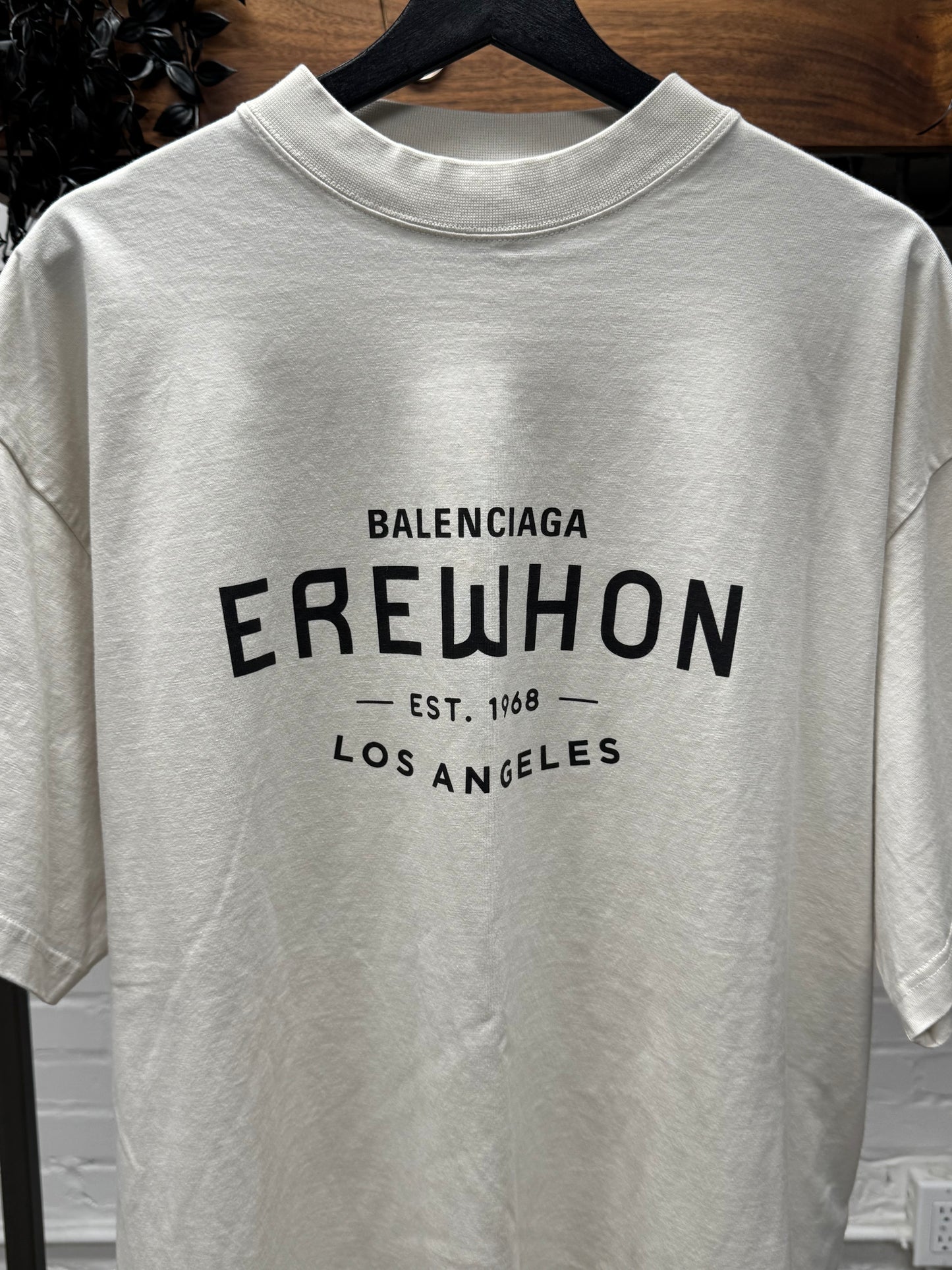 AW2024 Balenciaga x Erewhon White Oversized T-Shirt