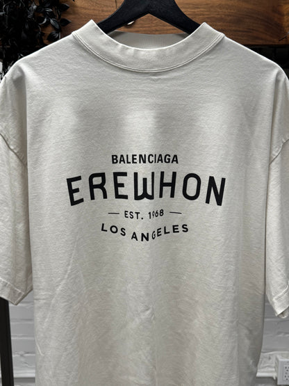 AW2024 Balenciaga x Erewhon White Oversized T-Shirt