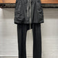 SS2016 Rick Owens Skirted Black ‘Berlin’ Drawstring Sweatpants