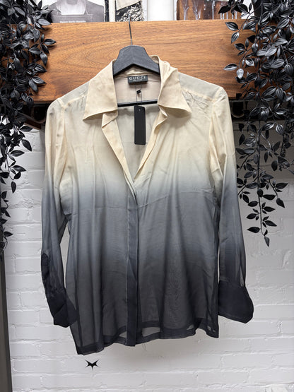 SS1997 Gucci by Tom Ford ‘Runway’ Gradient 100% Silk Button Up Shirt