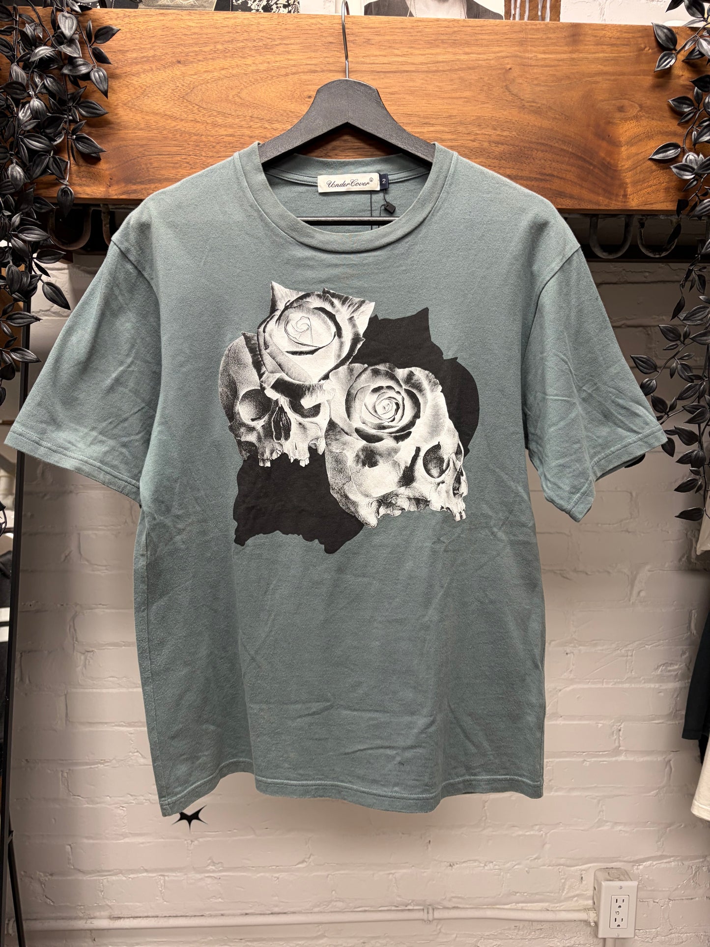 SS2023 Undercover ‘Blossoming Skulls’ Graphic T-Shirt