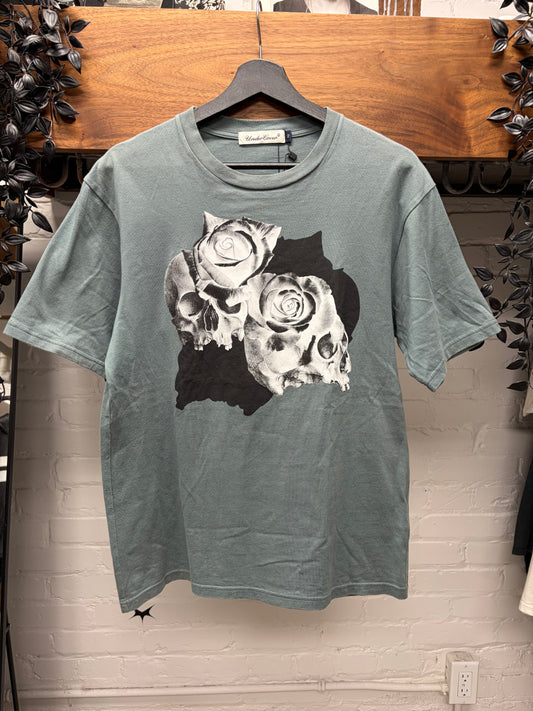 SS2023 Undercover ‘Blossoming Skulls’ Graphic T-Shirt