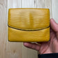 Louis Vuitton Epi Yellow/Purple Leather Cardholder Wallet