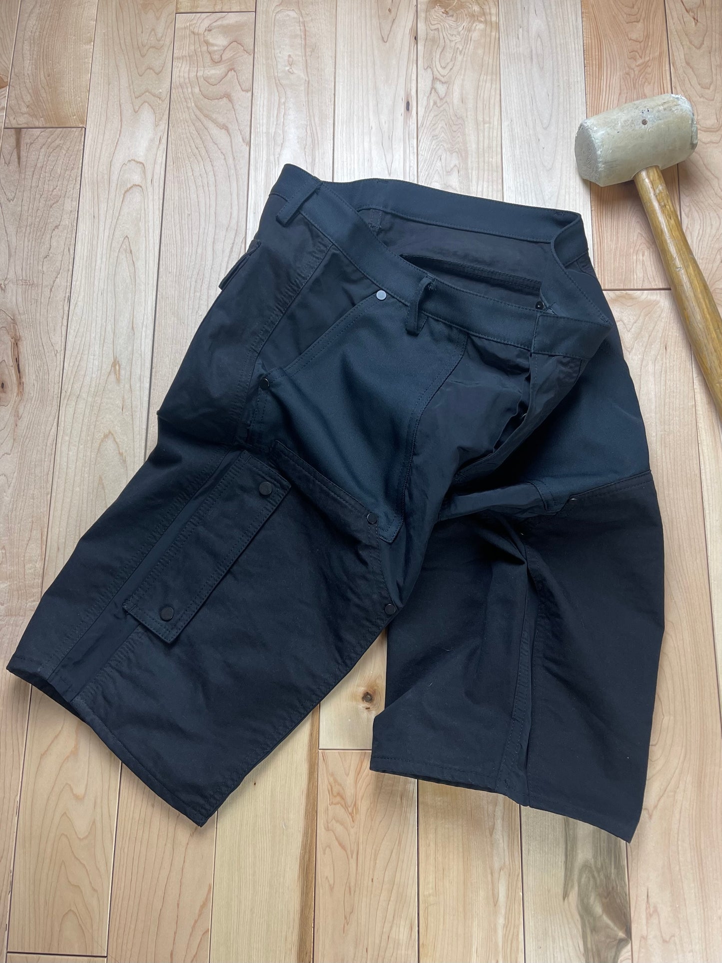 Balenciaga Cargo Carpenter Two Tone Shorts