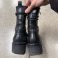 Ann Demeulemeester Double Zip Combat Boots