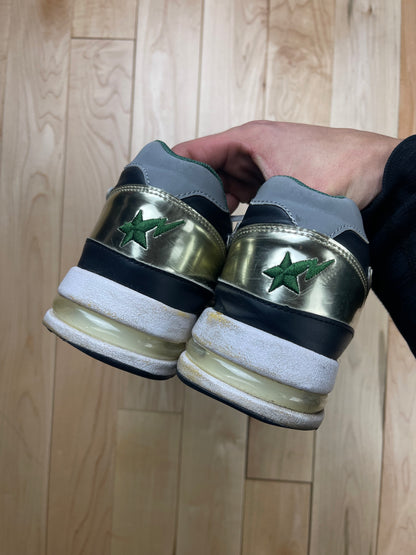 Bape Roadsta Low Top Forest Green Sneakers