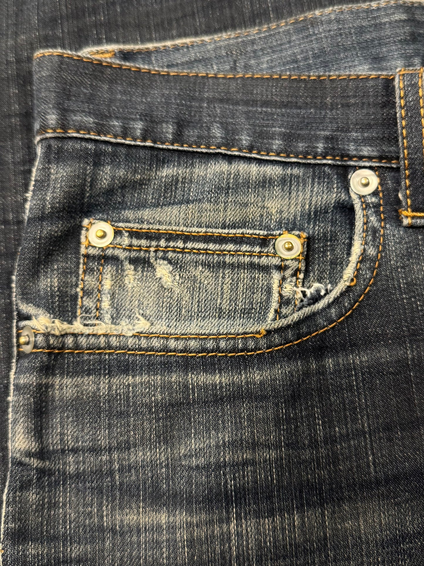 Dior Homme ‘Natural Raw Wash’ Indigo Skinny Denim