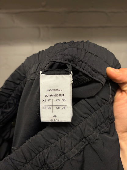 SS2013 Rick Owens ‘Island’ Drawstring ‘Memphis’ Black Drop Crotch Pants