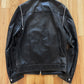 Spring Summer 2002 Dolce & Gabbana Mainline Detachable Sheepskin Zip Leather Jacket